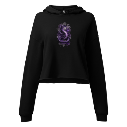 Amethyst Serpent | Crop-Hoodie