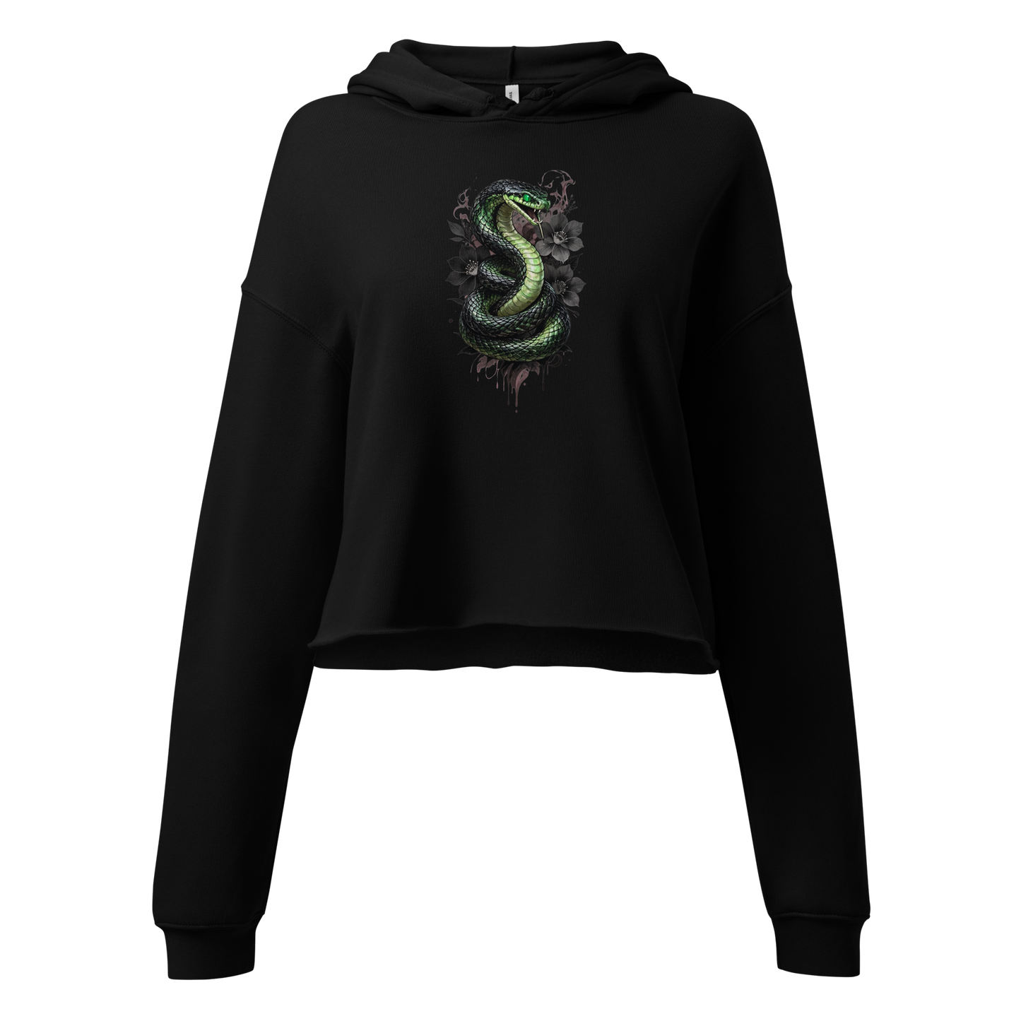 Venom Serpent | Crop-Hoodie