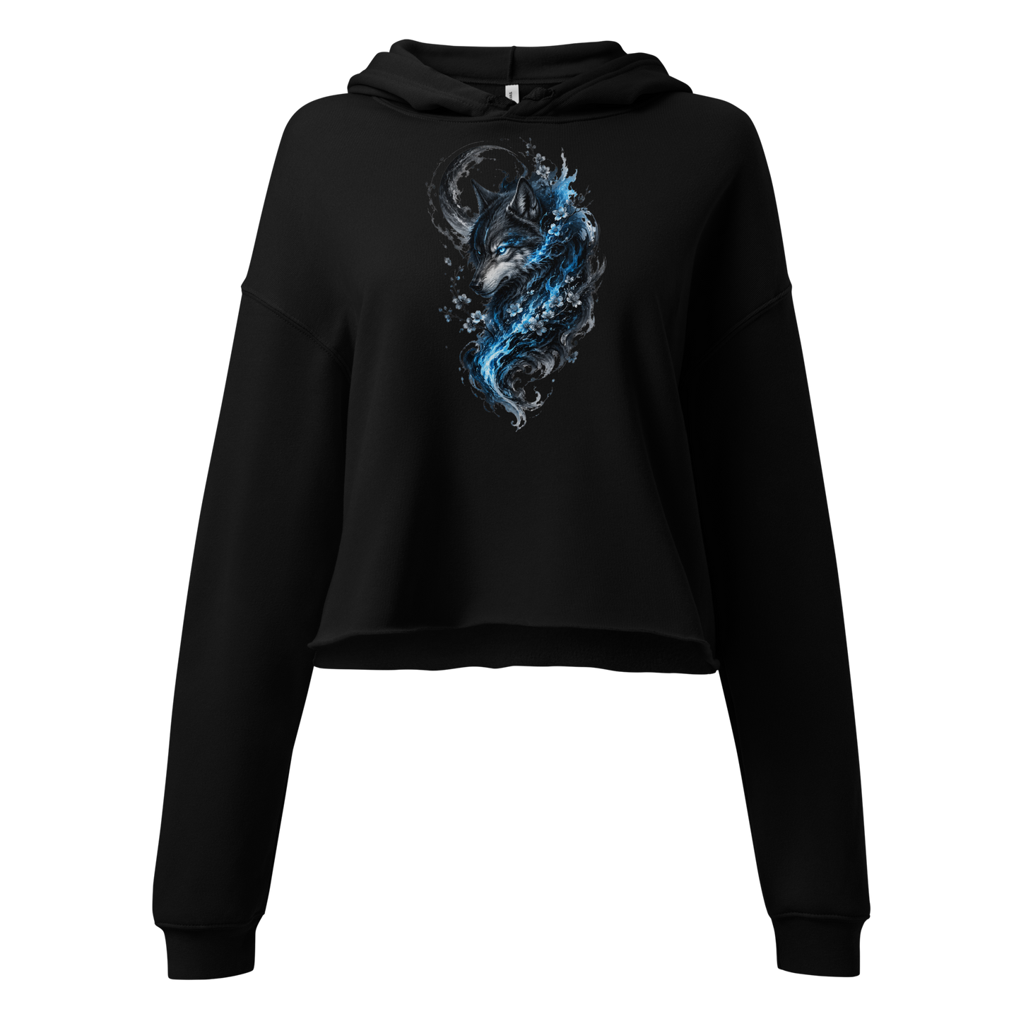 Moonbound Spirit | Glacier | Crop-Hoodie