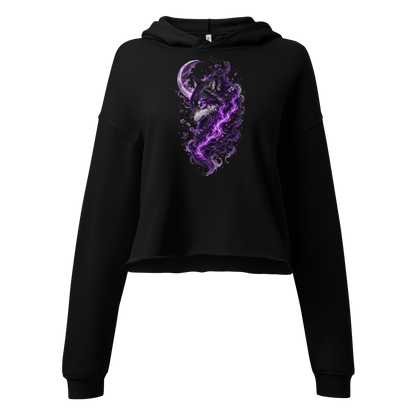 Moonbound Spirit | Amethyst | Crop-Hoodie