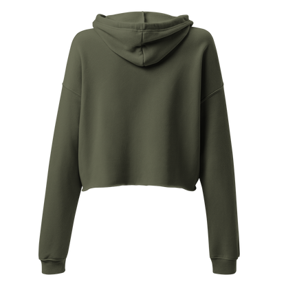 Glacier Serpent | Crop-Hoodie