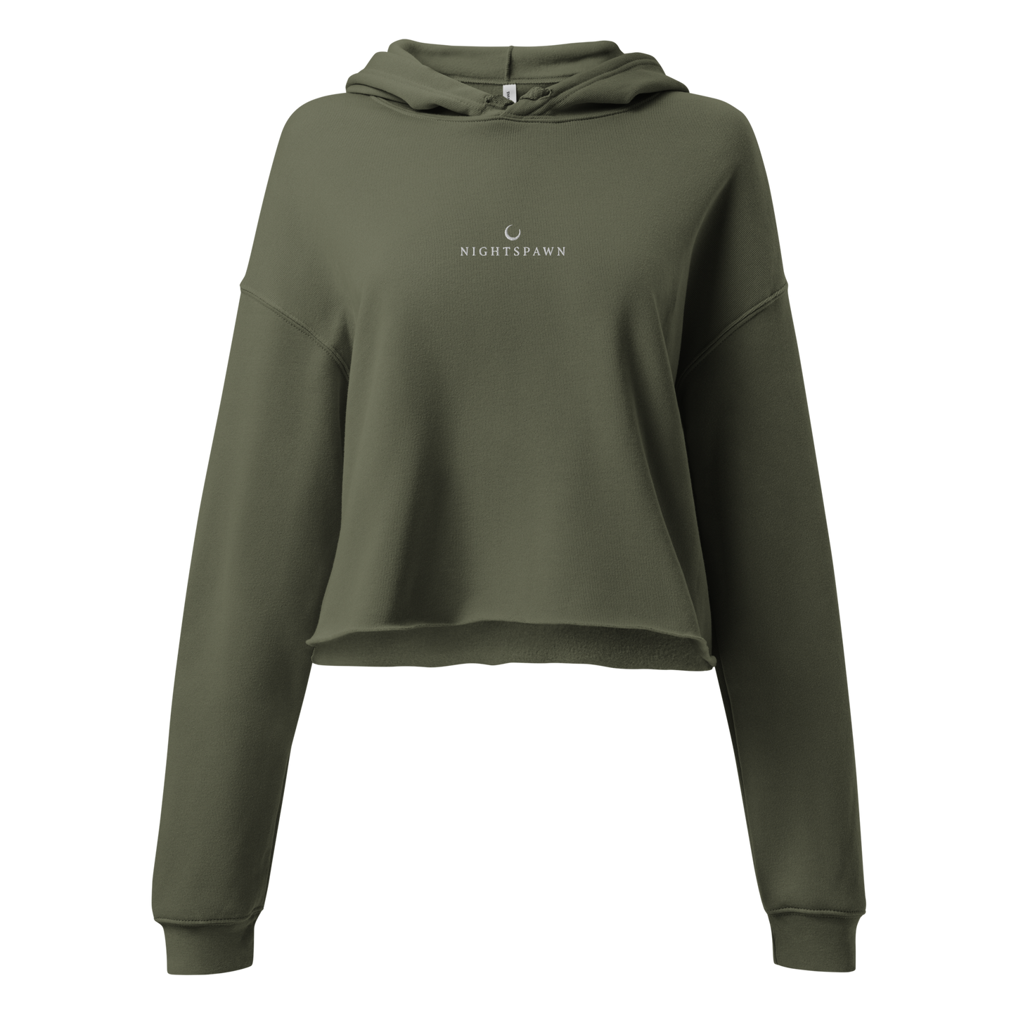Nightspawn | Bestickt | Crop-Hoodie