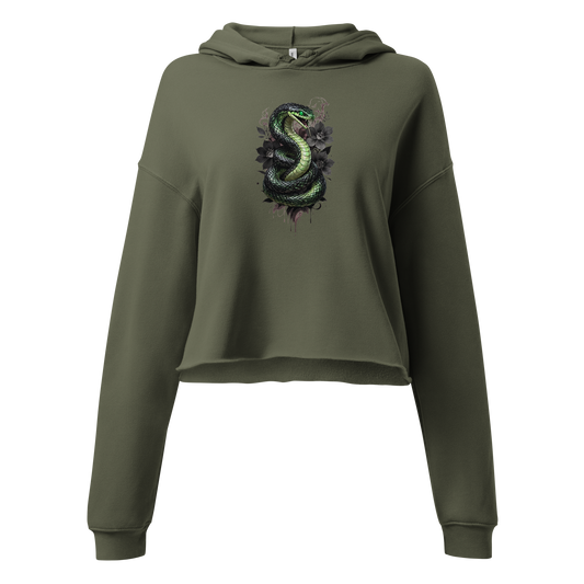 Venom Serpent | Crop-Hoodie