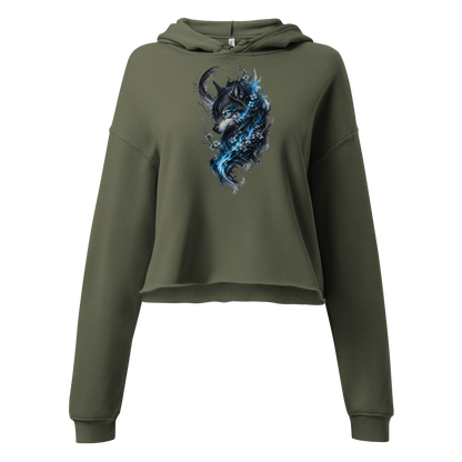 Moonbound Spirit | Glacier | Crop-Hoodie