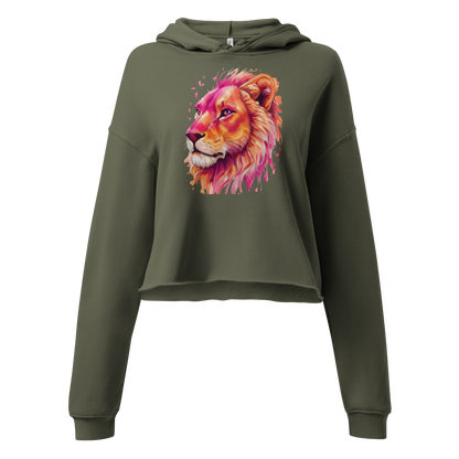Löwenkopf | Crop-Hoodie