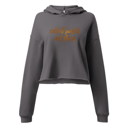 Collect Sunsets | Crop-Hoodie