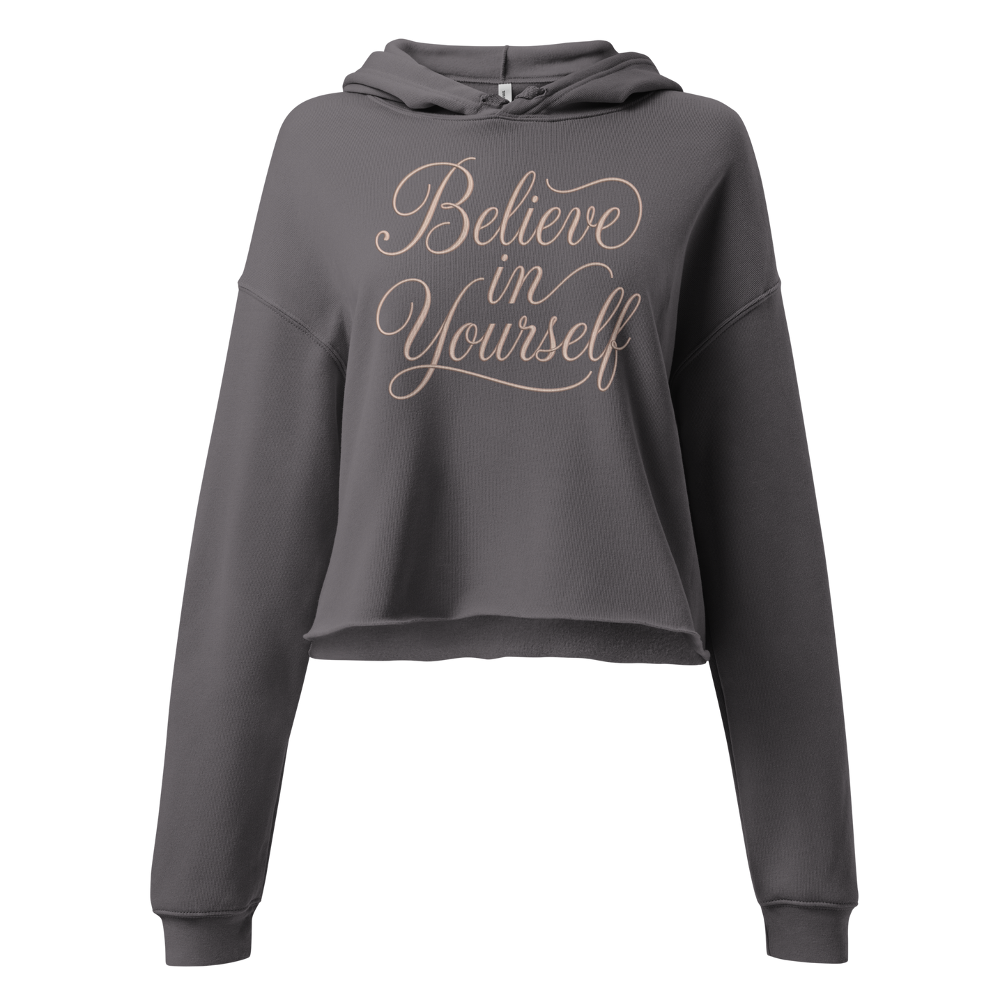 Believe in Yourself | Crop-Hoodie