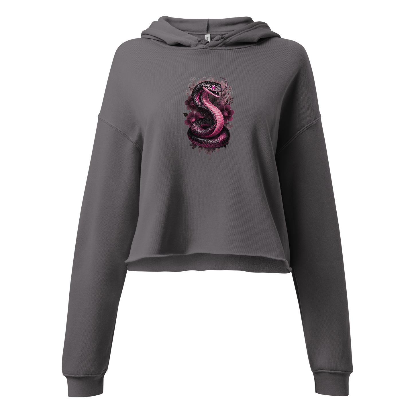 Blossom Serpent | Crop-Hoodie