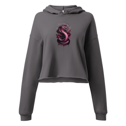 Blossom Serpent | Crop-Hoodie