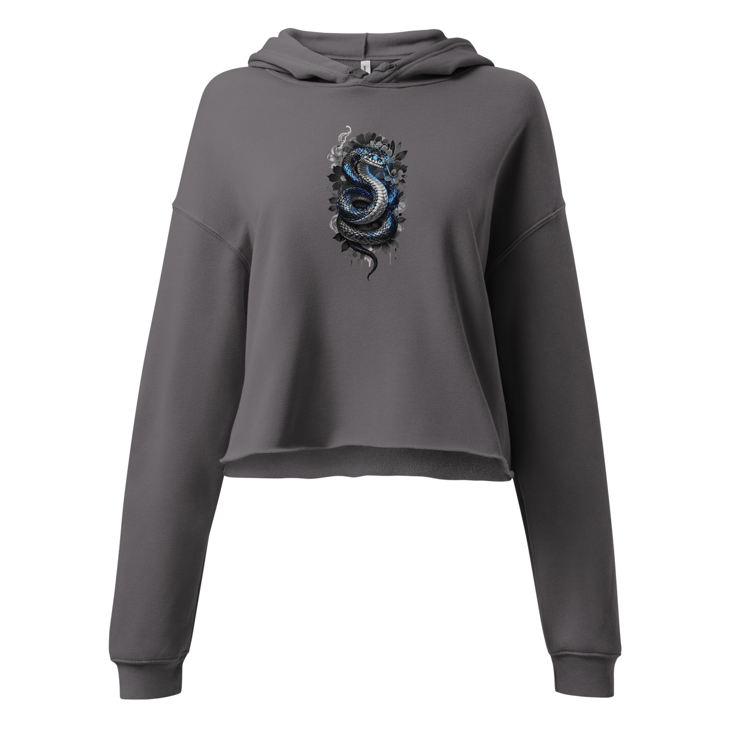 Glacier Serpent | Crop-Hoodie