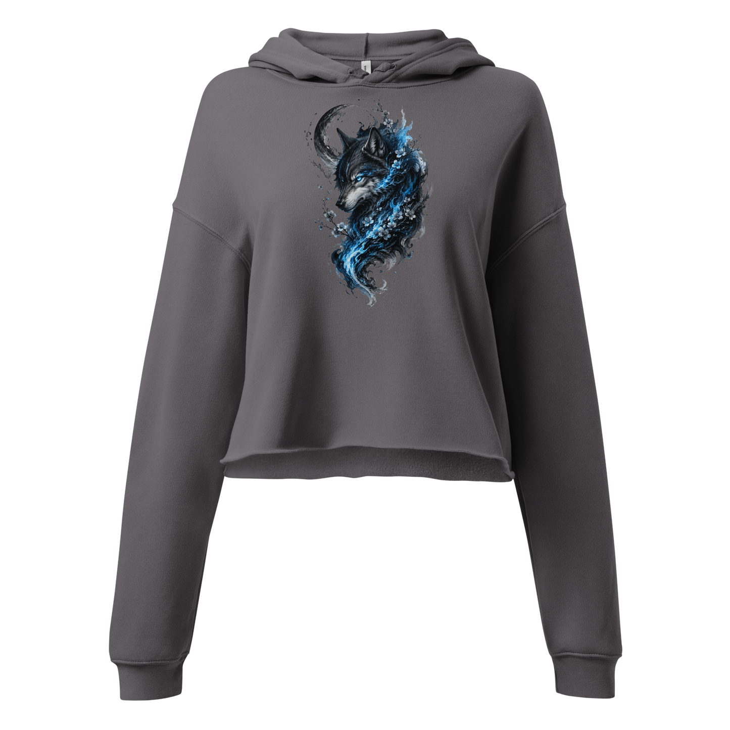 Moonbound Spirit | Glacier | Crop-Hoodie