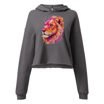 Löwenkopf | Crop-Hoodie